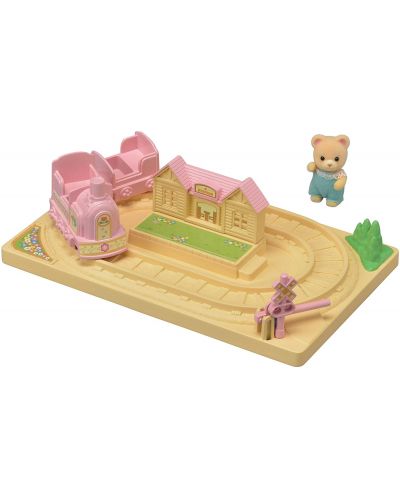 Комплект фигурки Sylvanian Families The crib - Детско влакче - 1