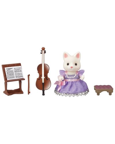 Комплект фигурки Sylvanian Families Town - Концерт за виолончело - 4