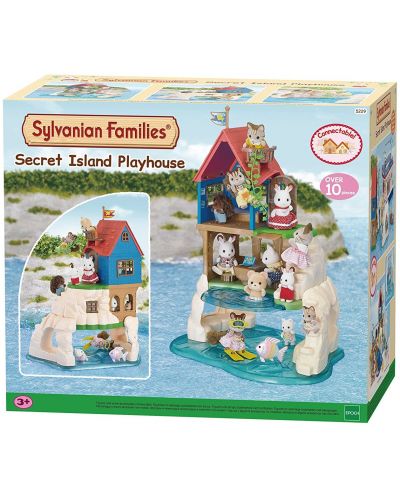 Комплект фигурки Sylvanian Families - Къща за игра на Тайнствения остров - 1