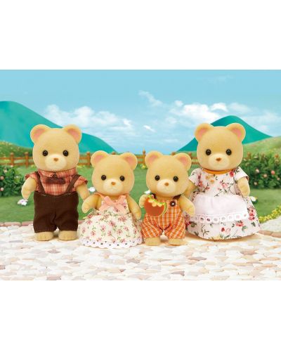Комплект фигурки Sylvanian Families - Семейство мечки - 3