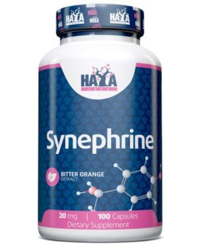 Synephrine, 20 mg, 100 капсули, Haya Labs - 1