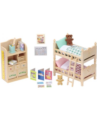 Комплект фигурки Sylvanian Families Furniture - Обзавеждане за детска стая - 3