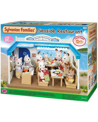Игрален комплект Sylvanian Families - Ресторант край морето - 1