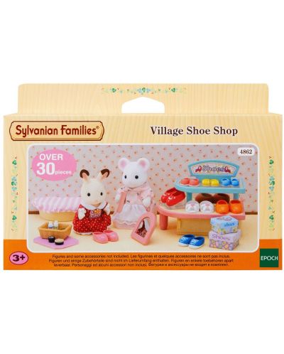 Комплект фигурки Sylvanian Families Village Life - Магазин за обувки - 1
