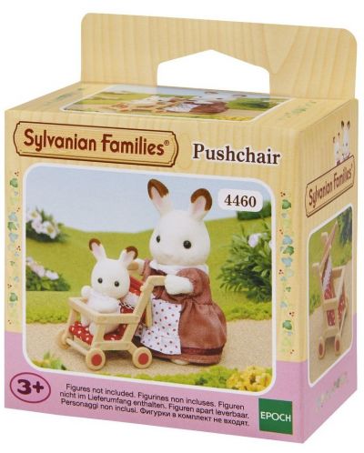 Фигурка за игра Sylvanian Families - Бебешка количка - 1