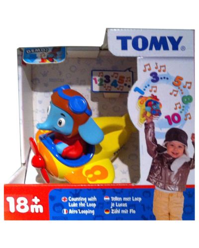 Говореща детска играчка Тomy Броене със самолета на Люк, образователна - 2