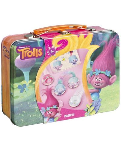 Творчески комплект Totum Trolls - Направи си сам, Магнити