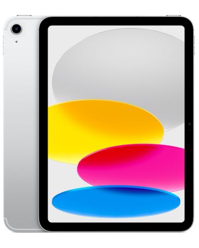 Таблет Apple - iPad 10 2022, 4G, 10.9'', 64GB, Silver - 1