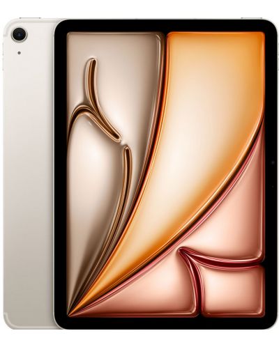 Таблет Apple - iPad Air, Cellular, 11'', 8GB/1TB, Starlight - 1