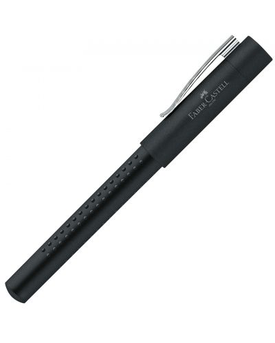 Тънкописец Faber-Castell Grip 2011 - Черен, с метално тяло - 1