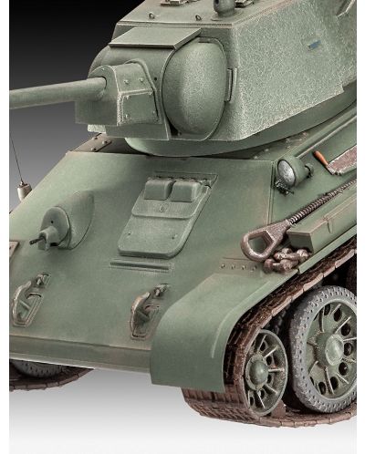 Сглобяем модел Revell - Танк T-34, модел 1943 (03244) - 4
