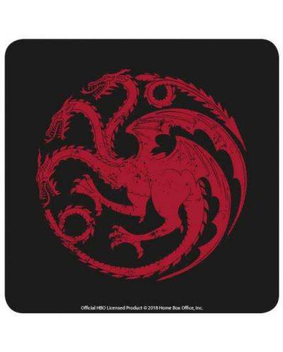 Подложки за чаши Half Moon Bay - Game of Thrones: Targaryen, 6 броя - 1