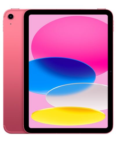 Таблет Apple - iPad 10 2022, 4G, 10.9'', 64GB, Pink - 1