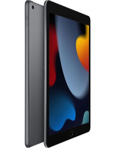 Таблет Apple - iPad 9 2021, Wi-Fi, 10.2'', 256GB, тъмносив - 2