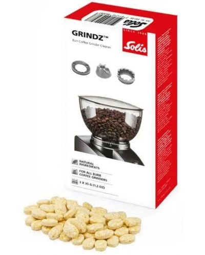 Таблетки за мелачка Solis - Grindz Cleaner, 3x35g, бели - 2