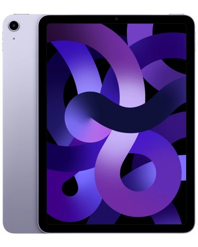 Таблет Apple - iPad Air 5, 10.9'', Wi-Fi, 64GB, лилав - 1