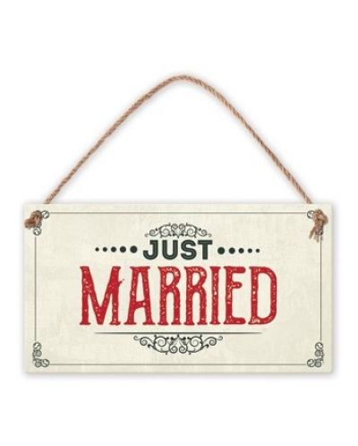 Табелка - Just Married - 1