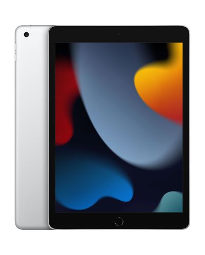 Таблет Apple - iPad 9 2021, Wi-Fi, 10.2'', 64GB, сребрист - 1
