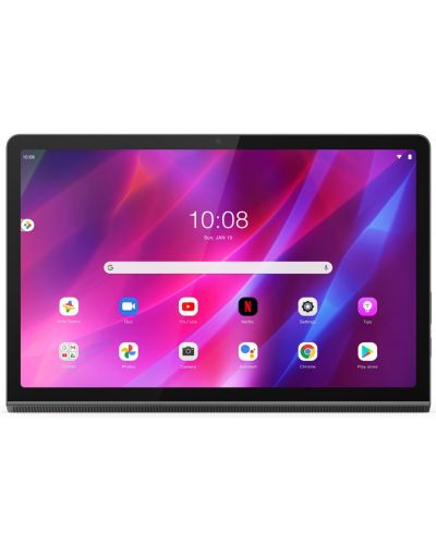 Таблет Lenovo - Yoga Tab 11, LTE, 11'', 4/128GB, сив - 1