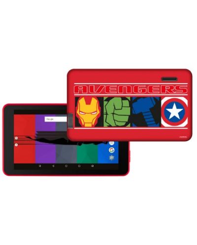 Детски таблет eSTAR - Hero Avengers, 7'', 2GB/16GB, червен/черен - 1