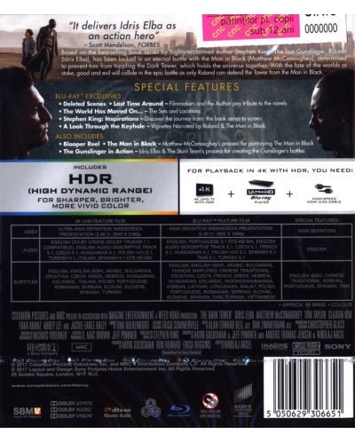 Тъмната кула (Blu-Ray 4K UHD) - 3