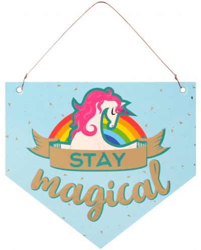 Табелка-флагче - Stay Magical - 1
