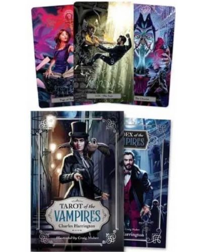 Tarot of the Vampires (78-Card Deck and Guidebook) - 3