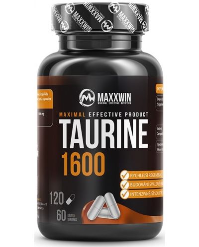 Taurine 1600, 120 капсули, Maxxwin - 1