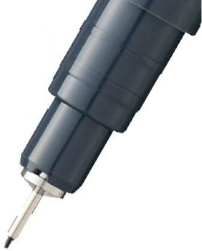 Тънкописец Pentel Pointliner -  0.2 mm, черен - 2