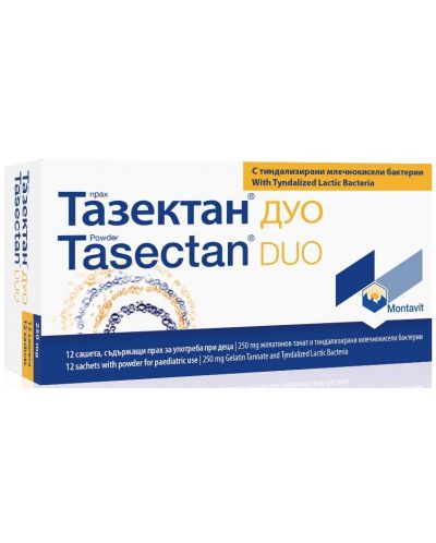 Тазектан Дуо, 250 mg, 12 сашета, Montavit - 1