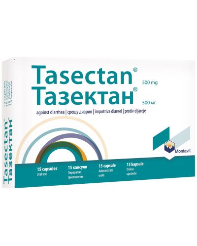 Тазектан, 500 mg, 15 капсули, Montavit - 1
