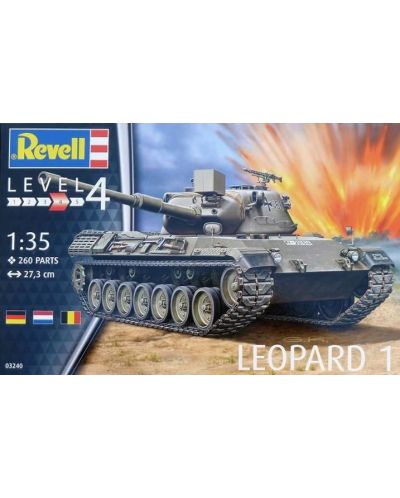 Сглобяем модел Revell - Танк G. K. Leopard 1 (03240) - 1
