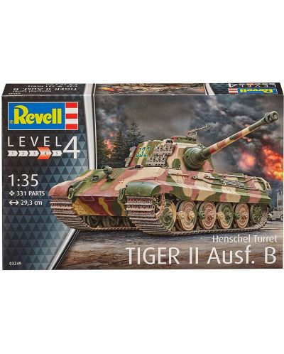 Сглобяем модел Revell - Танк Tiger II Ausf. B (03249) - 1