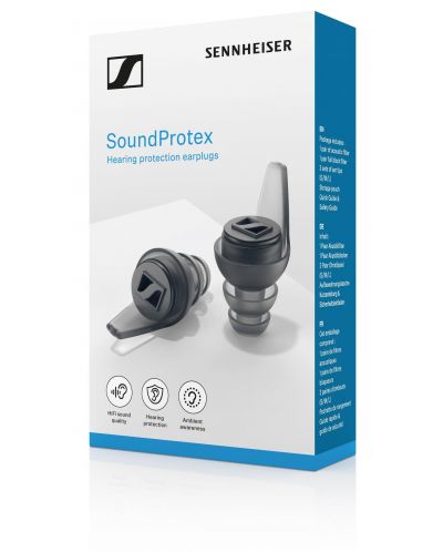 Тапи за защита на слуха Sennheiser - Sound Protex, сиви - 5