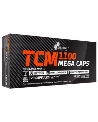 TCM 1100 Mega Caps, 1100 mg, 120 капсули, Olimp - 1