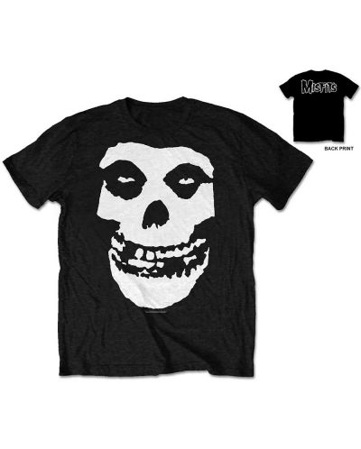 Тениска Rock Off Misfits - Classic Fiend Skull ( Pack/Back Print) - 1