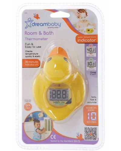 Термометър за стая и баня Dreambaby - Пате - 8