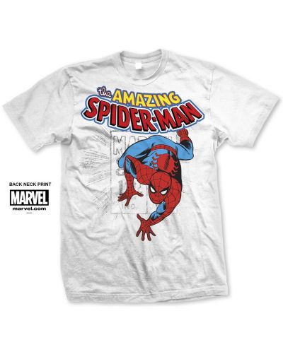 Тениска Rock Off Marvel Comics - Spider-Man Stamp - 1