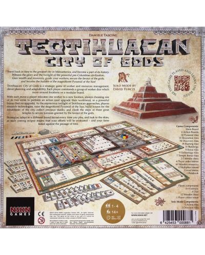 Настолна игра Teotihuacan - City of Gods - 4