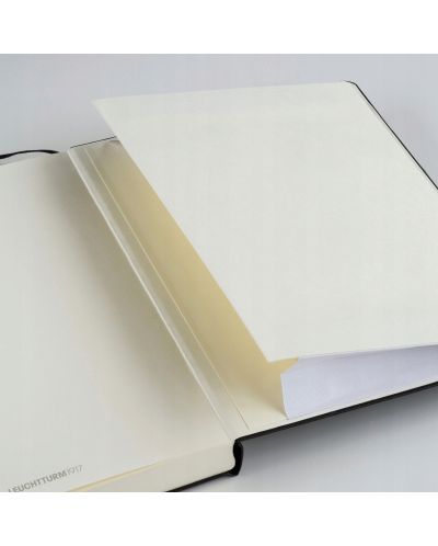 Тефтер Leuchtturm1917 Notebook Medium А5 - Черен, страници на точки - 3
