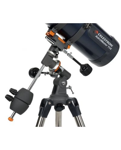 Телескоп Celestron - AstroMaster 114EQ, син - 5