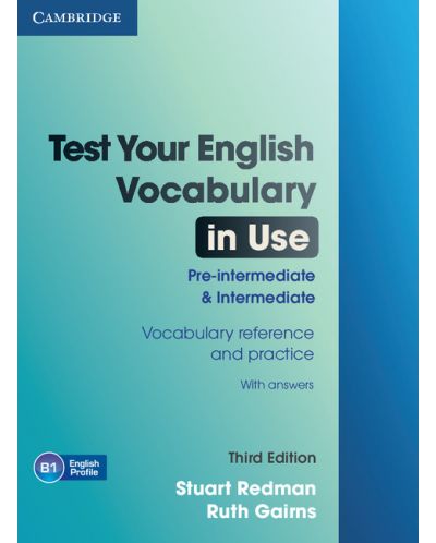Test Your English Vocabulary in Use Pre-intermediate and Intermediate with Answers - 1