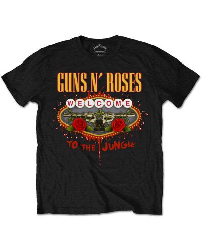 Тениска Rock Off Guns N' Roses - Welcome to the Jungle - 1