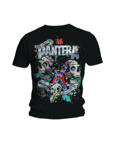 Тениска Rock Off Pantera - Texas Skull - 1