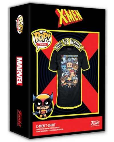 Тениска Funko Marvel: X-Men - Group - 3