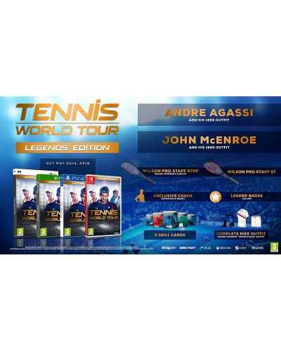 Tennis World Tour Legends Edition (Xbox One) - 4