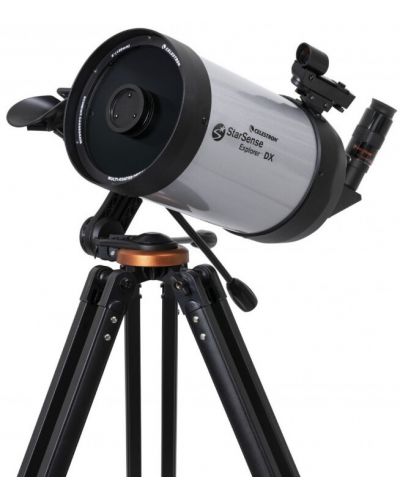 Телескоп Celestron - StarSense Explorer DX 6 AZ, SC 150/1500, сив - 5