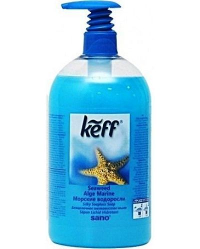 Течен сапун Sano - Keff Морски водорасли, 500 ml - 1