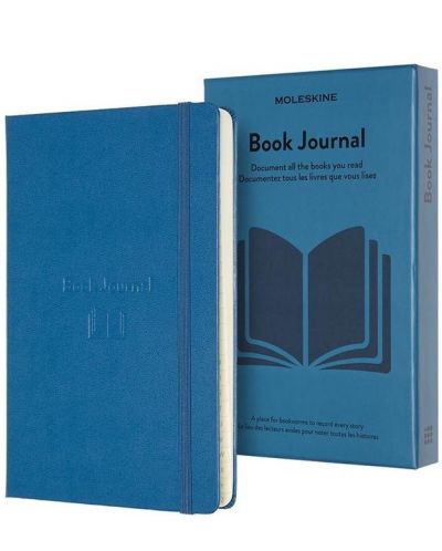 Тефтер Moleskine Passion Books Journal - A5, син - 2