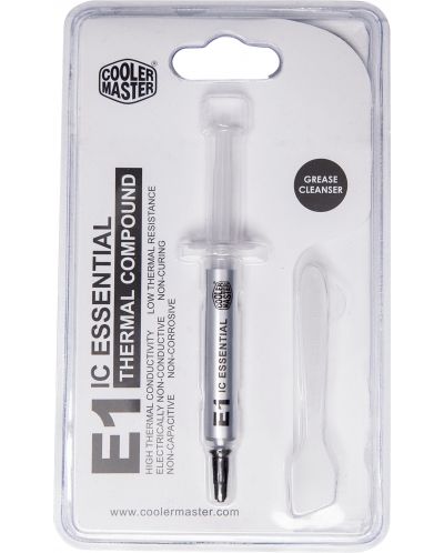 Термопаста Cooler Master - IC Essential E1, 2.5 g, бяла - 4